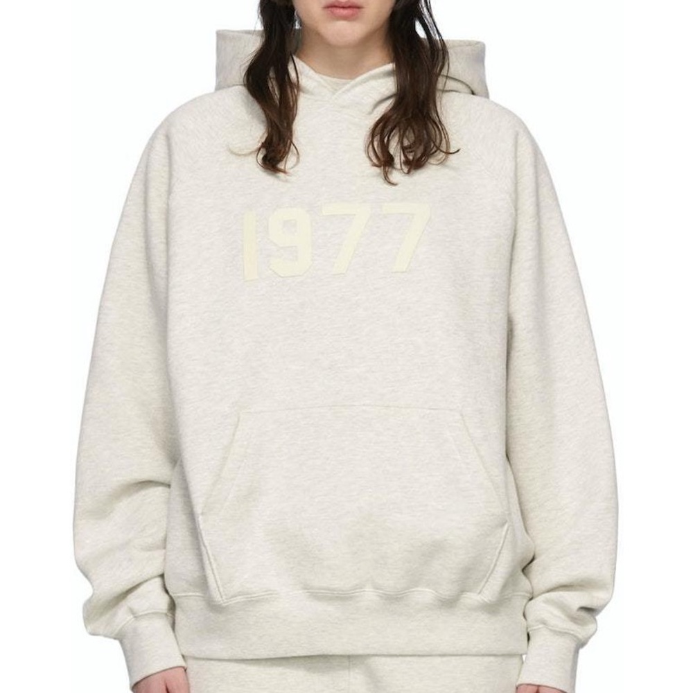 Fear Of God Essentials Hoodie 1977 ‘Light Oatmeal’